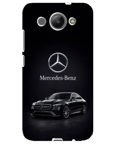 Чехол для Huawei Y3 2017 с картинкой «Mercedes — решетка радиатора»