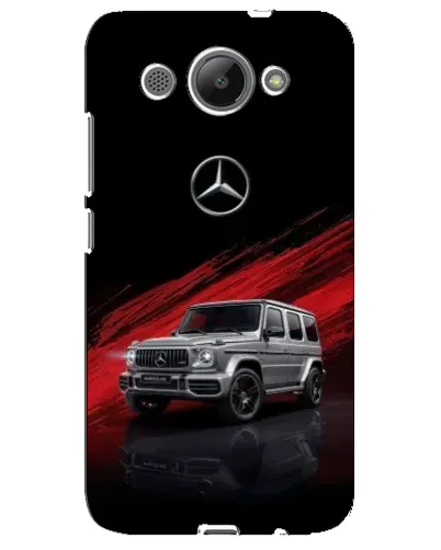 Чехол для Huawei Y3 2017 с картинкой «Mercedes G-Class красный»