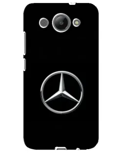 Чехол для Huawei Y3 2017 с картинкой «Mercedes классический лого»