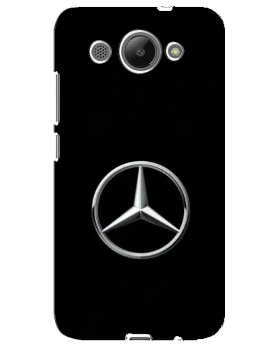 Чехол для Huawei Y3 2017 с картинкой «Mercedes классический лого»