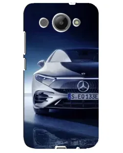 Чехол для Huawei Y3 2017 с картинкой «Mercedes EQ — будущее»
