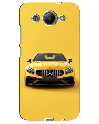 Чехол для Huawei Y3 2017 с картинкой «Желтый Mercedes GT»