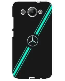 Чехол для Huawei Y3 2017 с картинкой «Спортивные линии Mercedes»