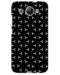 Чехол для Huawei Y3 2017 с картинкой «Mercedes паттерн звезд»