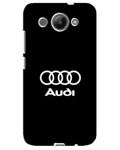 Чехол для Huawei Y3 2017 с картинкой «Классическое лого Audi»