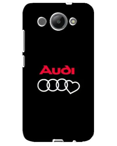 Чехол для Huawei Y3 2017 с картинкой «Логотип Audi Heart»
