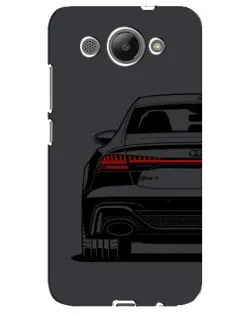 Чехол для Huawei Y3 2017 с картинкой «Задняя часть Audi — арт»