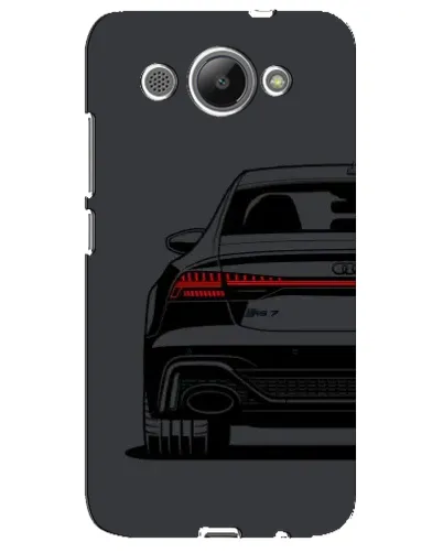 Чехол для Huawei Y3 2017 с картинкой «Задняя часть Audi — арт»
