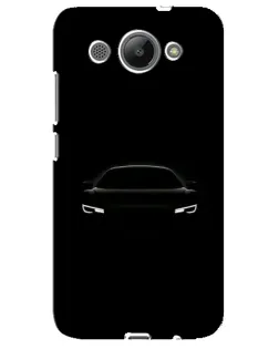 Чехол для Huawei Y3 2017 с картинкой «Взгляд Audi в темноте»