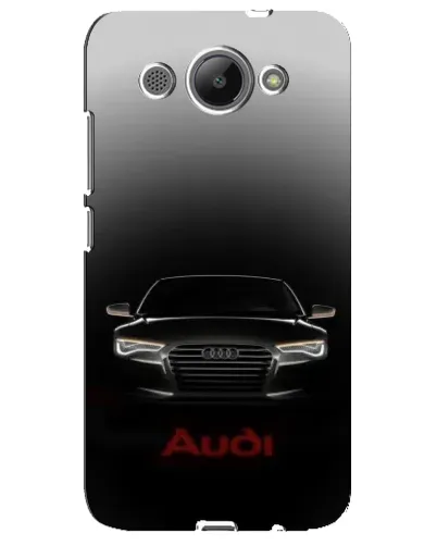 Чехол для Huawei Y3 2017 с картинкой «Audi — градиентный контур»