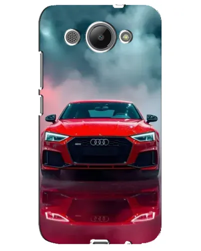 Чехол для Huawei Y3 2017 с картинкой «Audi RS — красный стиль»