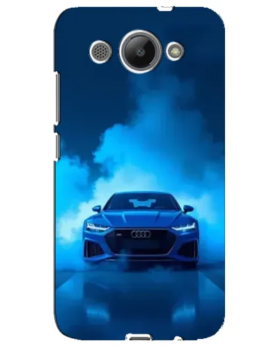 Чехол для Huawei Y3 2017 с картинкой «Audi — голубая энергия»