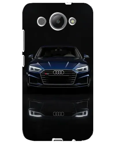 Чехол для Huawei Y3 2017 с картинкой «Audi — ночное отражение»