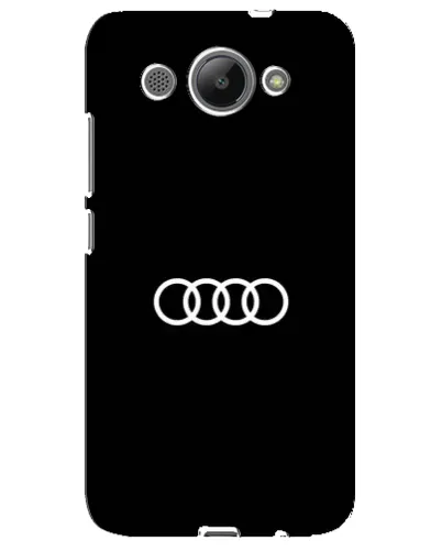 Чехол для Huawei Y3 2017 с картинкой «Audi White Logo»