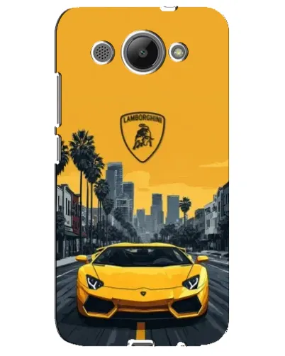 Чохол для Huawei Y3 2017 з картинкою «Жовтий Lamborghini місто» Чохол для Huawei Y3 2017 з картинкою «Жовтий Lamborghini місто»