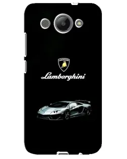Чохол для Huawei Y3 2017 з картинкою «Логотип Lamborghini класика»