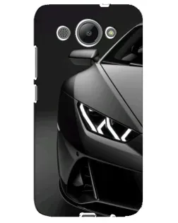 Чохол для Huawei Y3 2017 з картинкою «Lamborghini фари деталізація»