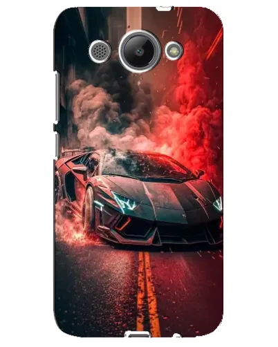 Чохол для Huawei Y3 2017 з картинкою «Lamborghini червоний дим» Чохол для Huawei Y3 2017 з картинкою «Lamborghini червоний дим»