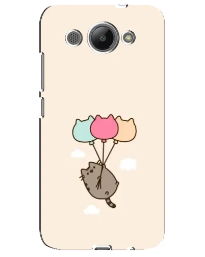 Чехол для Huawei Y3 2017 с картинкой «Пушин на шариках»