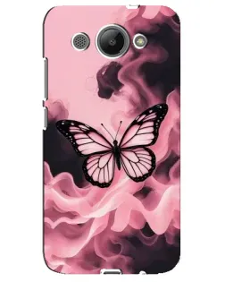 Чехол для Huawei Y3 2017 с картинкой «Бабочка в дыму» Чехол для Huawei Y3 2017 с картинкой «Бабочка в дыму»