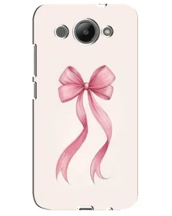 Чехол для Huawei Y3 2017 с картинкой «Розовый бант» Чехол для Huawei Y3 2017 с картинкой «Розовый бант»