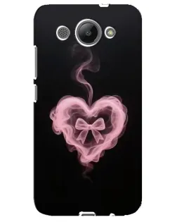 Чехол для Huawei Y3 2017 с картинкой «Дымчатое сердце» Чехол для Huawei Y3 2017 с картинкой «Дымчатое сердце»