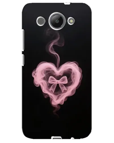 Чехол для Huawei Y3 2017 с картинкой «Дымчатое сердце»