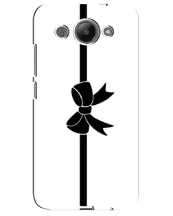 Чехол для Huawei Y3 2017 с картинкой «Вертикальный бант»