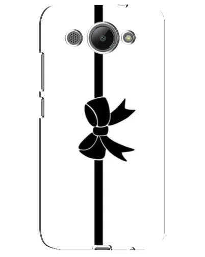 Чехол для Huawei Y3 2017 с картинкой «Вертикальный бант»