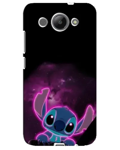 Чехол для Huawei Y3 2017 с картинкой «Неоновый Stitch»