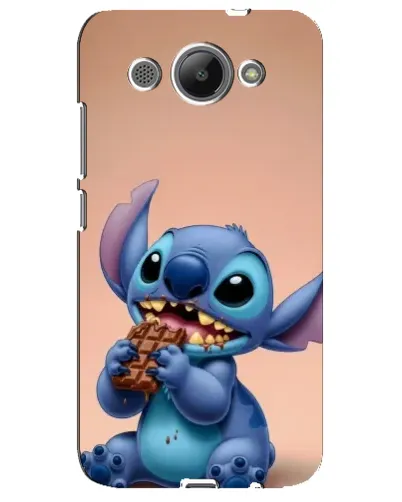 Чехол для Huawei Y3 2017 с картинкой «Стич ест шоколад»