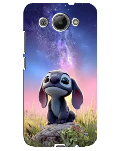 Чехол для Huawei Y3 2017 с картинкой «Стич на рассвете»