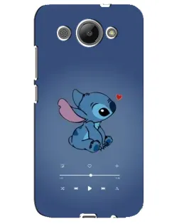 Чехол для Huawei Y3 2017 с картинкой «Музыкальный Stitch»