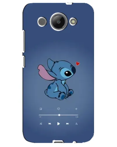 Чехол для Huawei Y3 2017 с картинкой «Музыкальный Stitch»