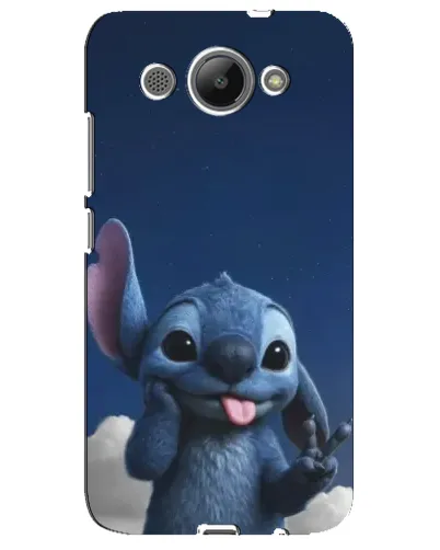 Чехол для Huawei Y3 2017 с картинкой «Стич в облаках»