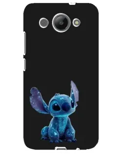 Чехол для Huawei Y3 2017 с картинкой «Стич на черном»