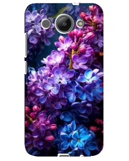Чехол для Huawei Y3 2017 с картинкой «Сиреневый цвет»