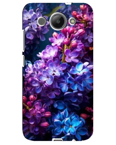 Чехол для Huawei Y3 2017 с картинкой «Сиреневый цвет»
