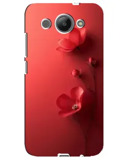 Чехол для Huawei Y3 2017 с картинкой «Маковые соцветия»
