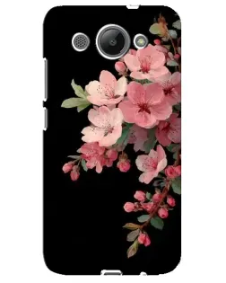 Чехол для Huawei Y3 2017 с картинкой «Розовая ветка сакуры»