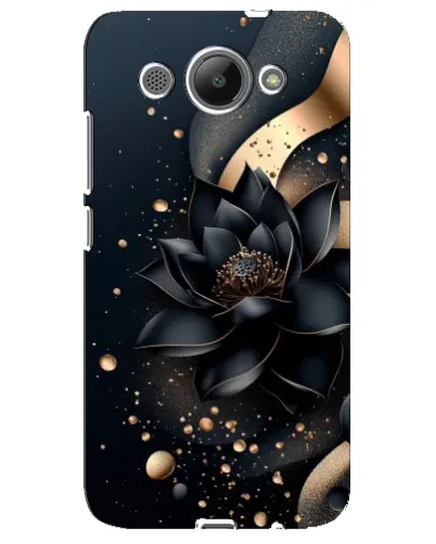Чехол для Huawei Y3 2017 с картинкой «Черный лотос»