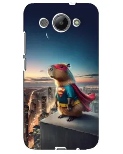 Чехол для Huawei Y3 2017 с картинкой «Капи-мен супергерой» Чехол для Huawei Y3 2017 с картинкой «Капи-мен супергерой»