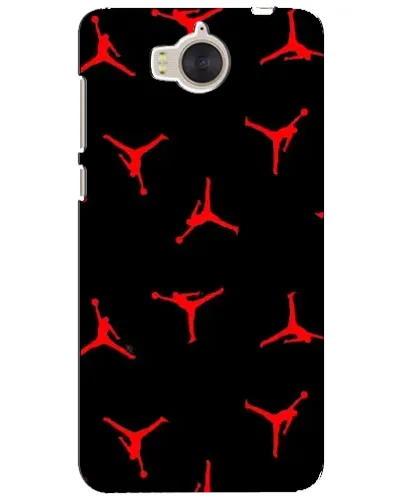 Чехол для Huawei Y5 2017 (MYA) с картинкой «Jordan Red Pattern» Чехол для Huawei Y5 2017 (MYA) с картинкой «Jordan Red Pattern»