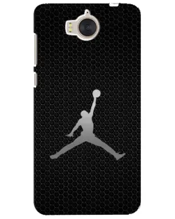 Чехол для Huawei Y5 2017 (MYA) с картинкой «Jordan Dark Carbon»