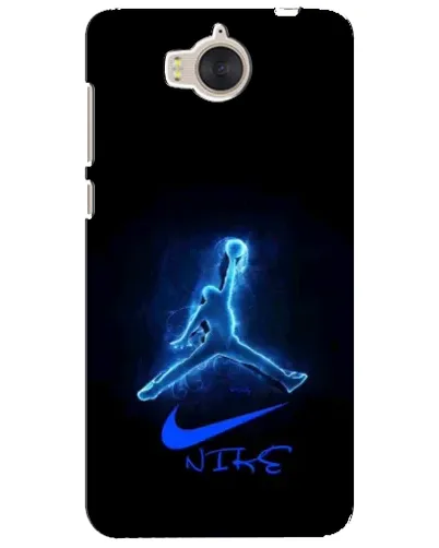 Чехол для Huawei Y5 2017 (MYA) с картинкой «Jordan Neon Blue» Чехол для Huawei Y5 2017 (MYA) с картинкой «Jordan Neon Blue»