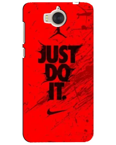 Чехол для Huawei Y5 2017 (MYA) с картинкой «Nike Just Do It» Чехол для Huawei Y5 2017 (MYA) с картинкой «Nike Just Do It»
