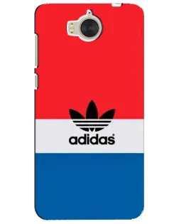 Чехол для Huawei Y5 2017 (MYA) с картинкой «Ретро блоки Adidas»