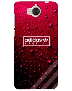 Чехол для Huawei Y5 2017 (MYA) с картинкой «Adidas Gold Marble»
