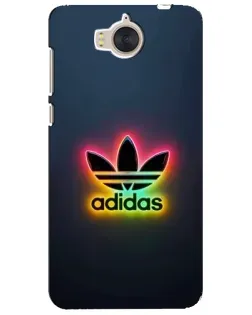 Чехол для Huawei Y5 2017 (MYA) с картинкой «Неоновый Adidas»