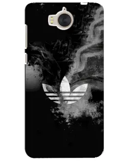 Чехол для Huawei Y5 2017 (MYA) с картинкой «Абстрактный дым Adidas»